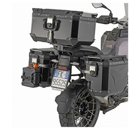 KAPPA 2025 / 05 STELAŻ KUFRÓW BOCZNYCH MONOKEY CAM SIDE BMW R 1300 GS ADVENTURE '25-, - POD KUFRY KVG K'VOYAGER ALU - PR