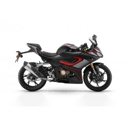 MOTOCYKL QJMOTOR SRK125R CZARNY / CZERWONY 2024