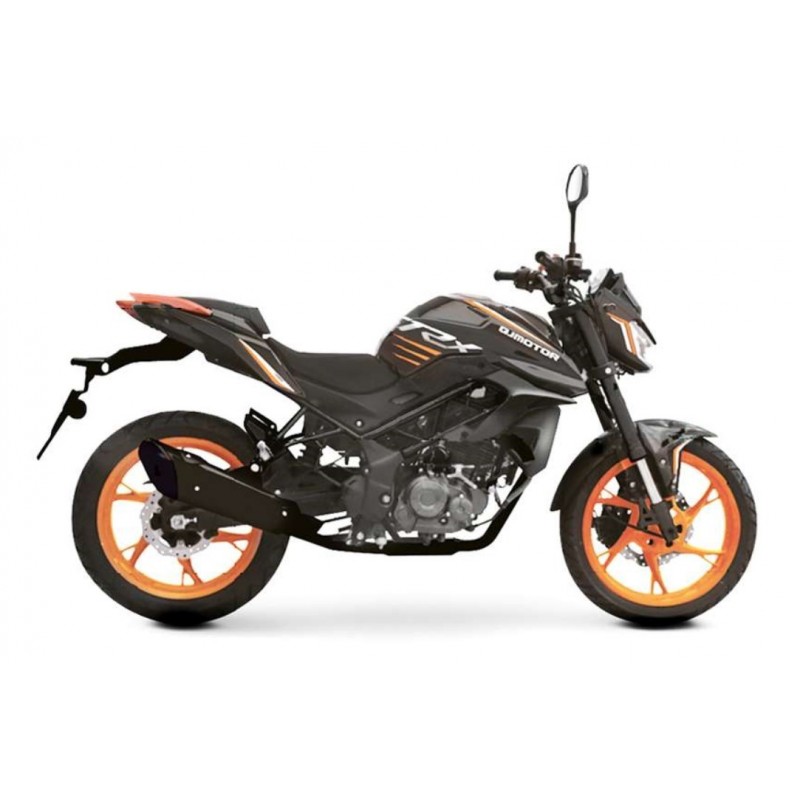 MOTOCYKL QJMOTOR TRX 125 CBS CZARNY 2025
