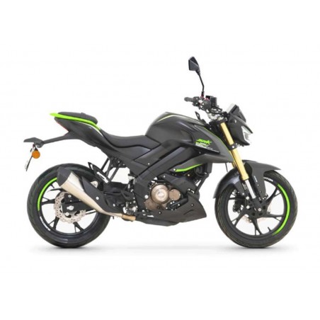 QJMOTOR SRK125S ABS JUODAS 2024 MOTOCIKLAS