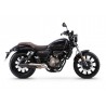 QJMOTOR SRV125 ABS JUODAS 2024 MOTOCIKLAS