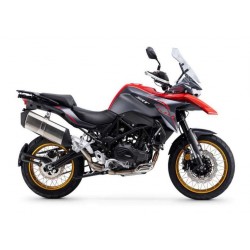 QJMOTOR SRT550X RAUDONA/SIDABRINĖ/PILKA 2024 MOTOCIKLAS