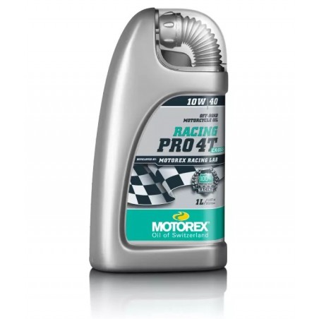 OLEJ SILNIKOWY MOTOREX RACING PRO CROSS 4T 10W40 MINERALNY 1L