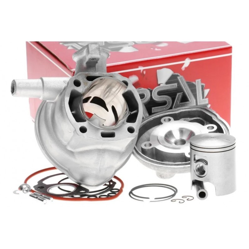 CYLINDER NICASILOWY Z GŁOWICĄ AIRSAL APRILIA SR ATALA HACKER SUZUKI KATANA LC TECH RACING 2T