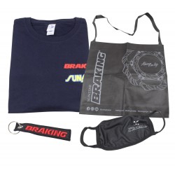 BRAKING KOMPLET PROMOCYJNY KOSZULKA XXL + BRELOCZEK + TORBA