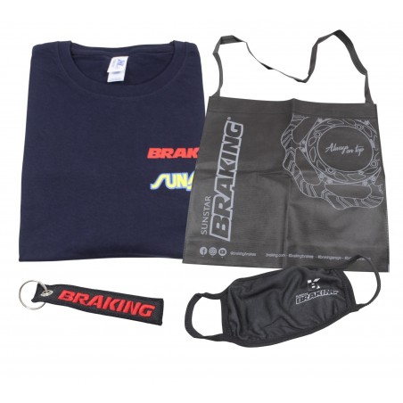 BRAKING KOMPLET PROMOCYJNY KOSZULKA XXL + BRELOCZEK + TORBA