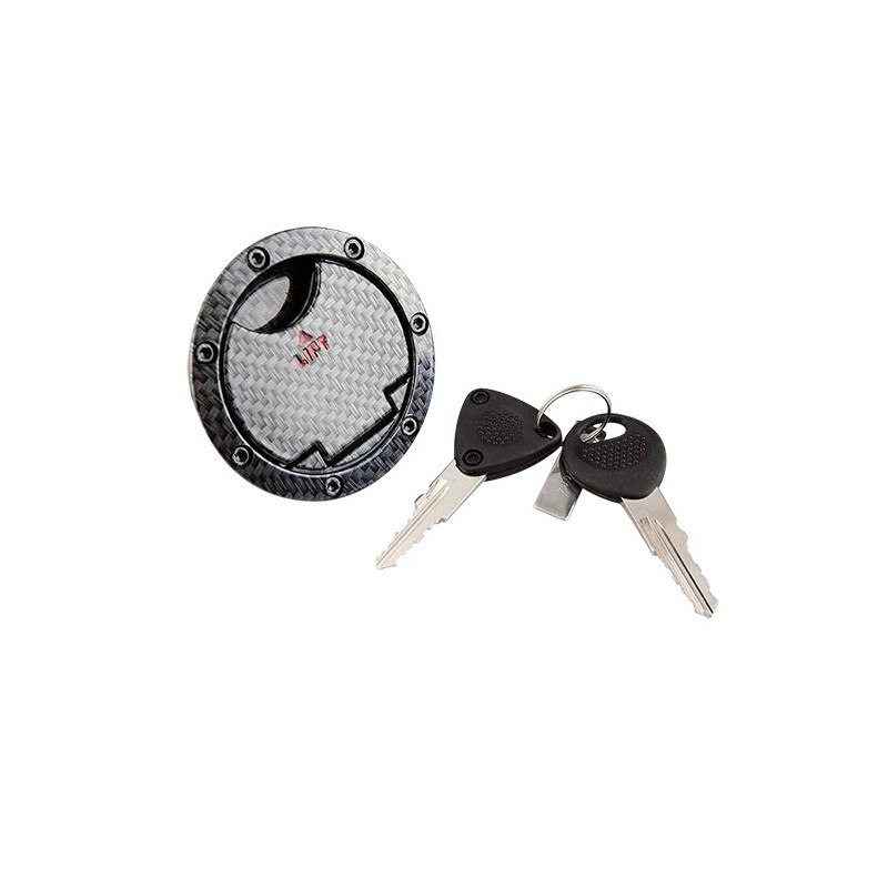 PETROL CAP SCOOTER / MOTO 50cc TUN'R FOR NITRO / AEROX - 2013 / RS1 SHINY CARBON
