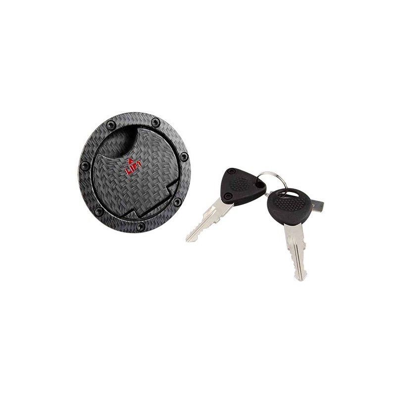 PETROL CAP SCOOTER / MOTO 50cc TUN'R FOR NITRO / AEROX - 2013 / RS1 MATT CARBON