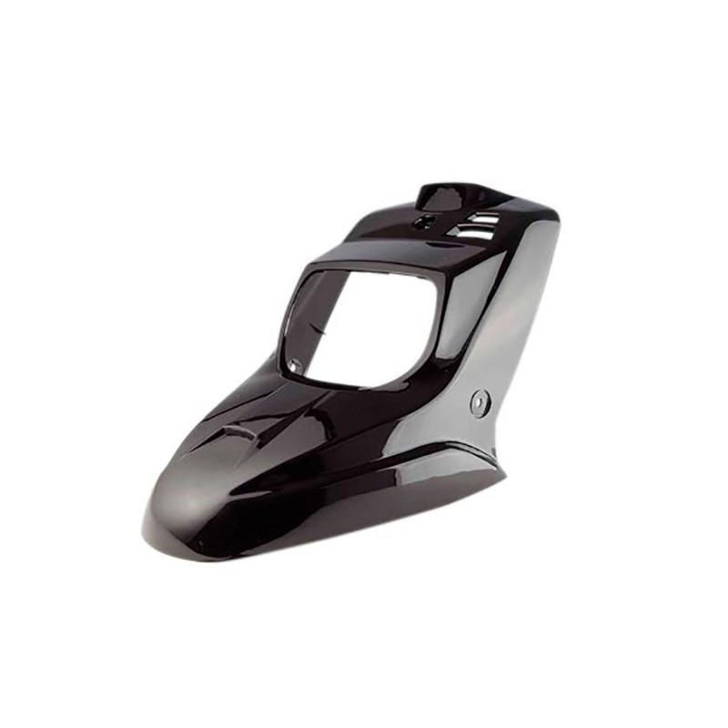 FAIRING -FRONT- / FRONT END SCOOTER TUN'R NEW DESIGN FOR BOOSTER SPIRIT / BW'S - 2003 BLACK (PAINTED)
