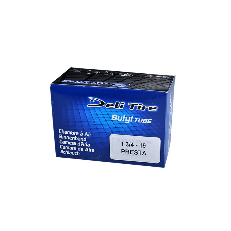 INNER TUBE -MOPED- 18 / 19 2.00-2.25 X 18 - 1 3 / 4-2 X 19 DELI TIRE U229P VP
